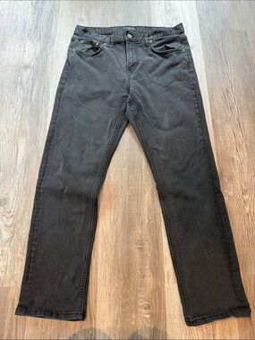 Banana Republic Men's Black Straight Jeans